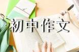 初中作文感人素材