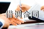 借調(diào)合同模板