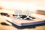 關(guān)于美文的隨筆