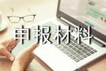 申報材料承諾書
